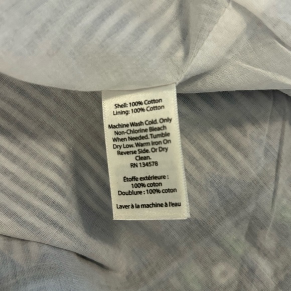 Vineyard Vines cotton Blue and White Striped Sleeveless Dress - Picture 9 of 9